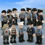 Policejní stavebnice SWAT pro děti | postavičky styl lego