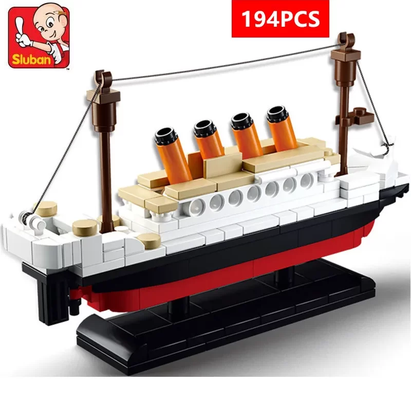 RMS Titanic stavebnice, vzdělávací hračka pro děti | styl lego 194 dílků