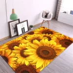 Květinový koberec do ložnice a kuchyně