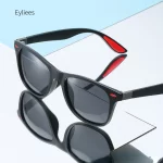 Polarizované sluneční brýle s UV400 ochranou a čtvercovým rámem