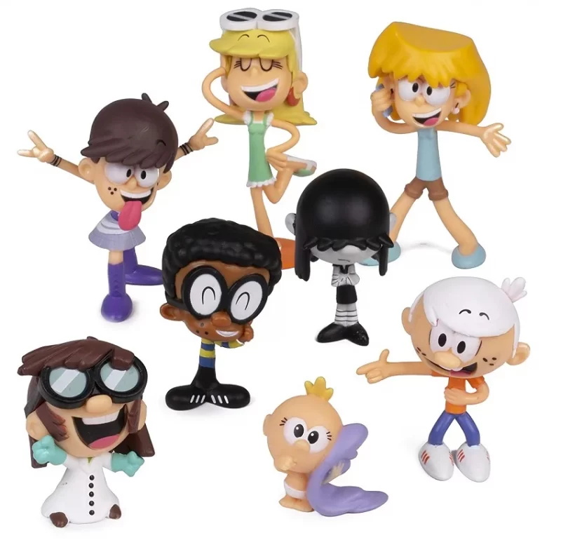 Akční figurky The Loud House set 8 ks