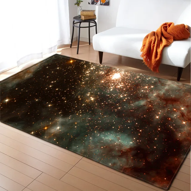 Koberec do dětského pokoje s 3D planetami - 20, 40 x 120 cm 16 x 47 palců