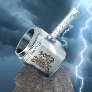 Thor hrnek 3D | hrnek Thorovo kladivo | Mjollnir | 450ml