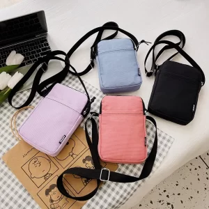 Dámská mini crossbody kabelka s nákrčníkem | Taštička na krk